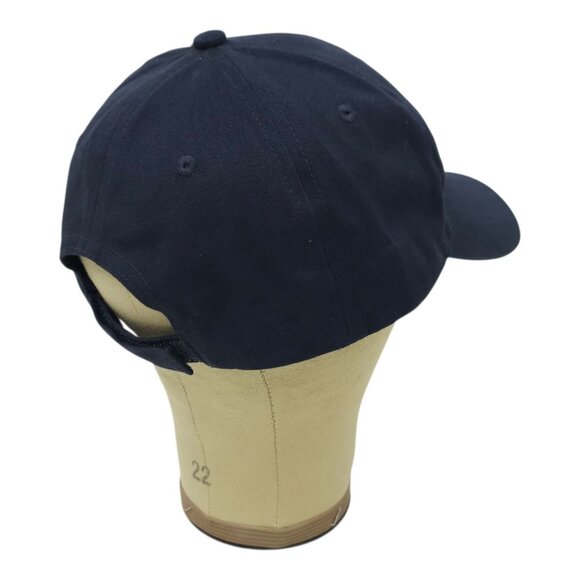 SEMCO American Flag Strapback Cap Trucker Baseball Embroidered Logo Blue Hat - Picture 12 of 14